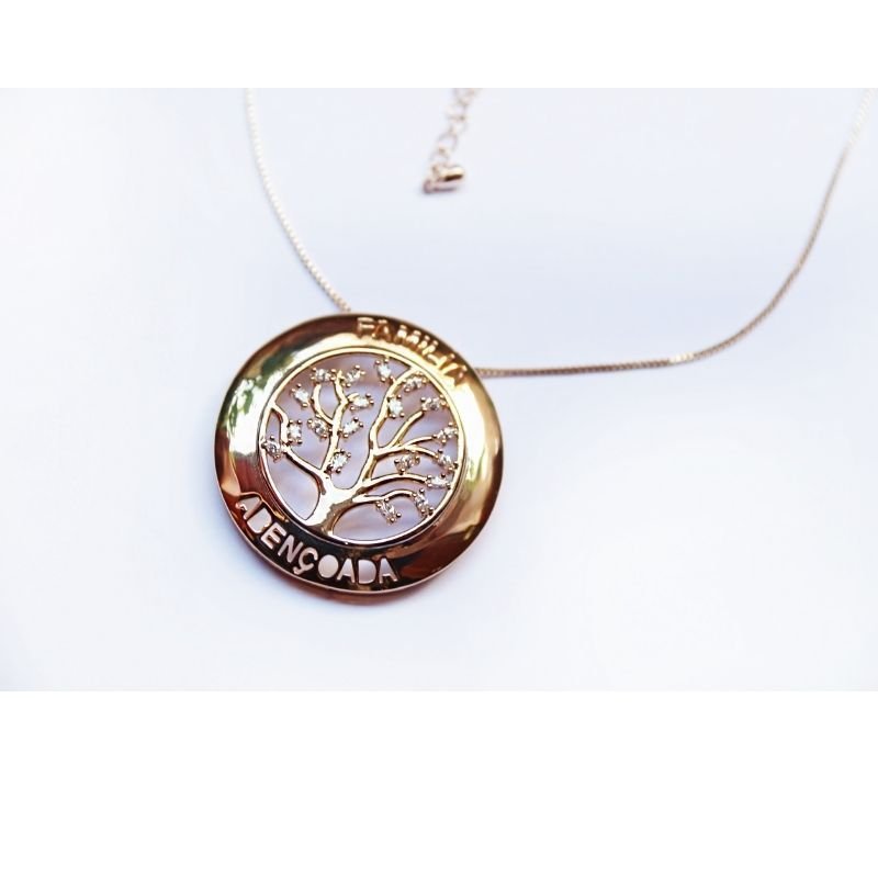 Colar Família Abençoada – Árvore da Vida